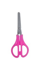 TESOURA ESCOLAR CIS KS-125 COLORIDA